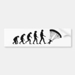 Evolução do salto de pára-quedas adesivos