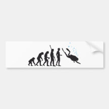 evolution diving adesivos