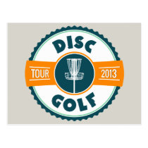 Excursão de golfe 2013 do disco cartões postais