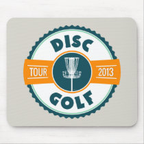Excursão de golfe 2013 do disco mousepads