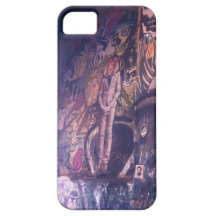 Exemplo do leão dos grafites iPhone 5 capas