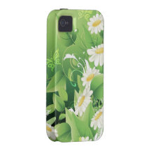 Exemplo floral da case mate da forma 7