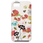 Exemplo retro da case mate das papoilas iPhone 5 capas