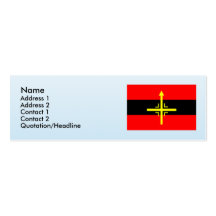Exército indiano do comando do norte, India Modelo Cartões De Visita