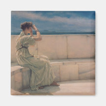 Expectativas, 1885 (óleo em canvas) imã