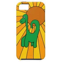 Explosão de Dino - caso do iPhone 5 do dinossauro Capas iPhone 5 Case-Mate