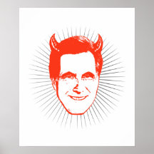 EXPLOSÃO DO DIABO ROMNEY POSTERS