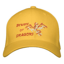 expor ao sol o dragão Canadá, Beware, de, DRAGÕES Bonés