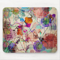 Expressionism abstrato 1 tapetes para ratos