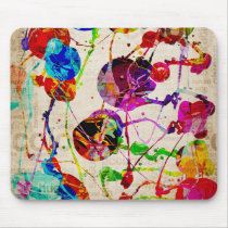Expressionism abstrato 2 tapetes para ratos