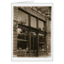 Exterior da loja de Faberge, St Petersburg, conde Cartões