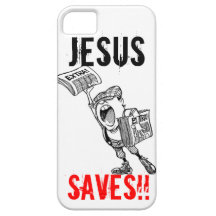 Extra, extra! Jesus salvar!! Capa iPhone 5