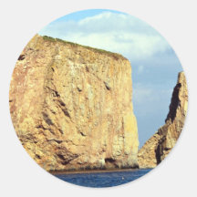 Extremo Oriental da rocha de Perce, rocha de Gaspe Adesivos