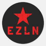 EZLN - Ejército Zapatista de Liberación Nacional Adesivo Redondo