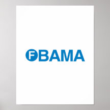 F OBAMA POSTERES