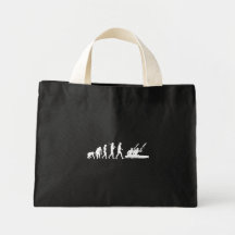 Fã de esportes canoeing do homem dos homens dois d bolsa para compra