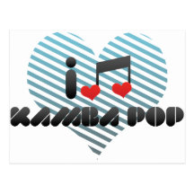 Fã do pop de Kamba Cartao Postal