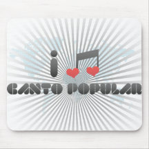 Fã popular do Canto Mousepad