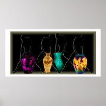 Fabricantes africanos do vaso posters