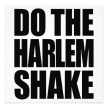 Faça a agitação de Harlem Convites