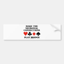 Faça a ponte do jogo das conexões Neuronal Adesivos