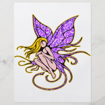 Fairie bonito modelos de panfleto