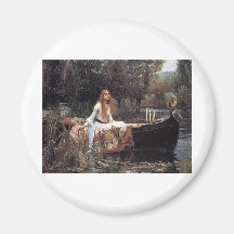 Fairytalesque. - "A senhora de Shalott " Imãs De Refrigerador