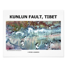 Falha Tibet de Kunlun Convite Personalizado