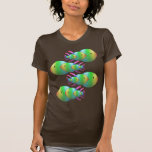 Famílias cristãs do símbolo dos peixes tshirts