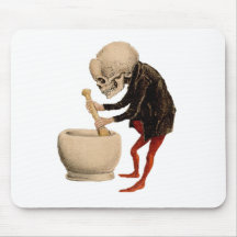 Farmácia esqueletal mousepads