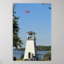 Farol de Washington do forte Impressão