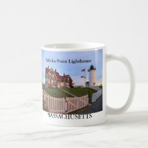 Farol do ponto de Nobska, caneca de Massachusetts