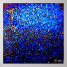 Farol no impressão das belas artes do Pointillism 