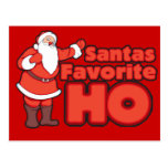 Favorito de Papai Noel HO Cartão Postal