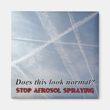 Faz este Normal Chemtrail do olhar Ima