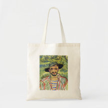Fazendeiro novo por Vincent Willem Van Gogh Bolsas De Lona