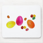 Feijões de geléia da páscoa mousepads