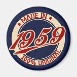 Feito em 1959 imas