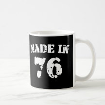 Feito em 1976 caneca