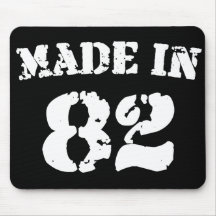 Feito em 1982 mouse pad