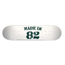 Feito em 1982 skates