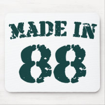 Feito em 1988 mousepad
