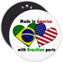 feito em América com peças do brazilin Boton