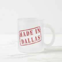 Feito em Dallas Caneca
