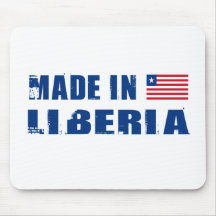 Feito em Liberia Mousepad