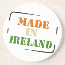 Feito em portas copos de Ireland Porta Copo Para Bebidas