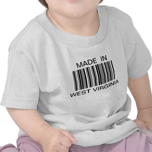 Feito no t-shirt de West Virginia
