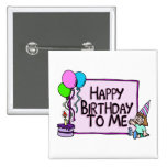 Feliz aniversario a mim menina boton