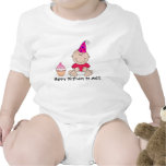 "Feliz aniversario a mim! "Primeiro Tshirt do aniv