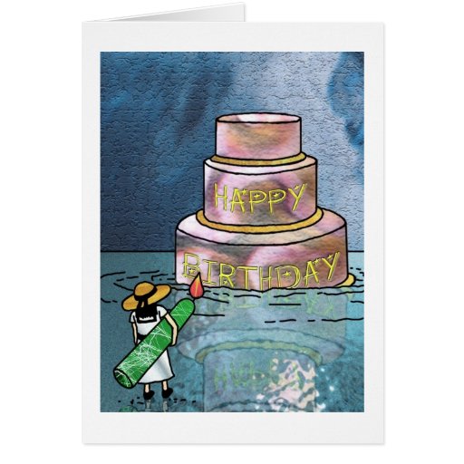 Feliz aniversario cartao